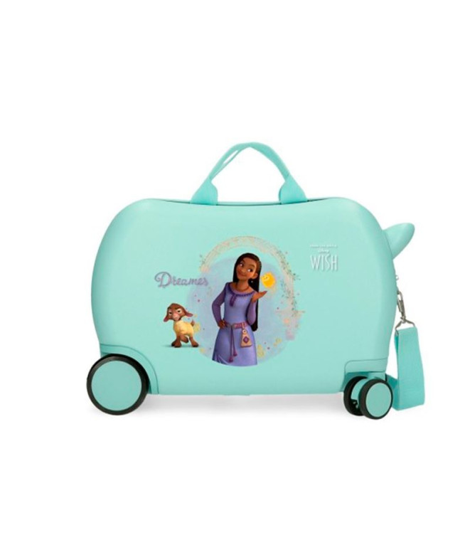 Mala Infantil Disney 4W (2 Multi) 45Cm Wish Dreamer Azul