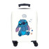 Valise Disney Abs 50 Cm 4R Stitch Exited Blanc