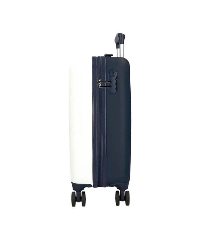 Valise Disney Abs 50 Cm 4R Stitch Exited Blanc