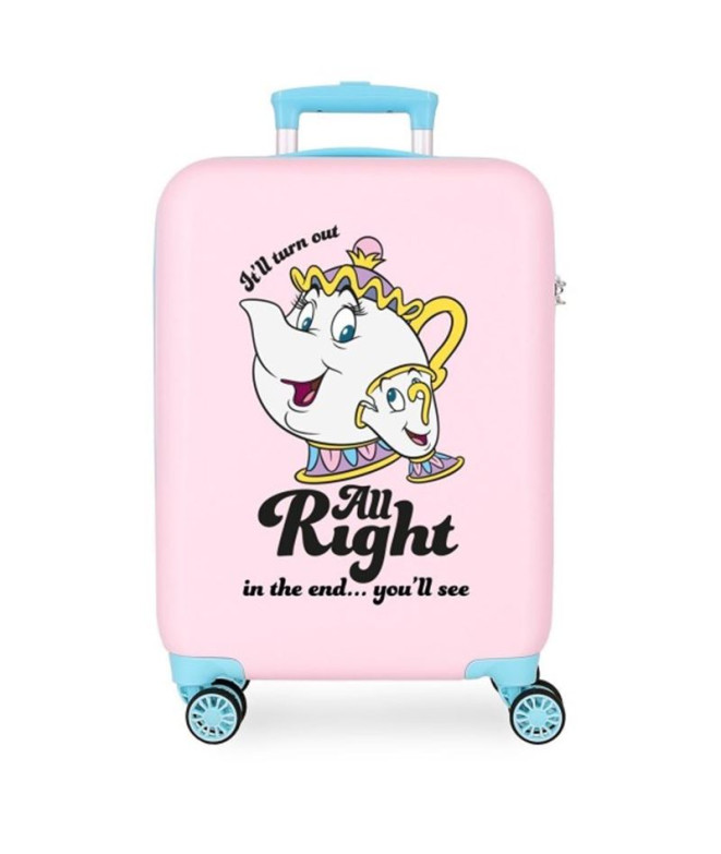 Valise Disney Valise Abs 55Cm 4R Tout Droit Rose