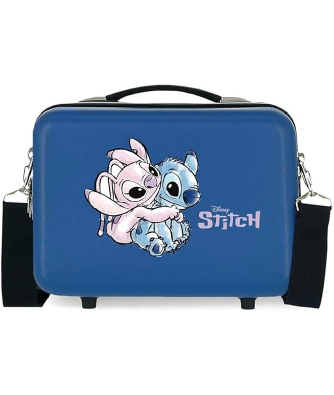 Necessaire Disney Adaptar Abs Divertido Stitch Agradável Nu Roxo