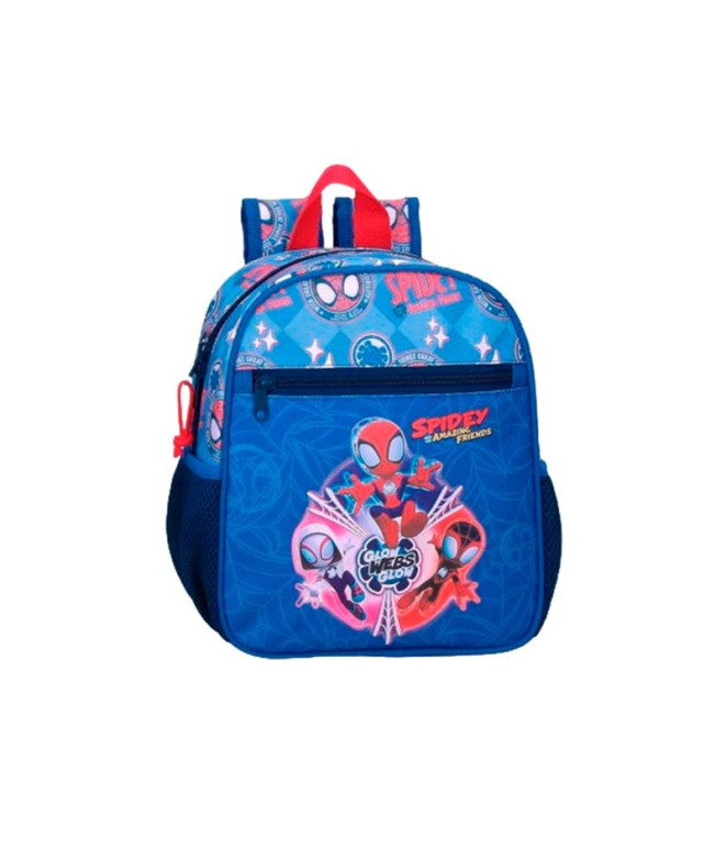 Sac à dos Marvel Adap. 25Cm. Spidey Power Of 3 Bleu