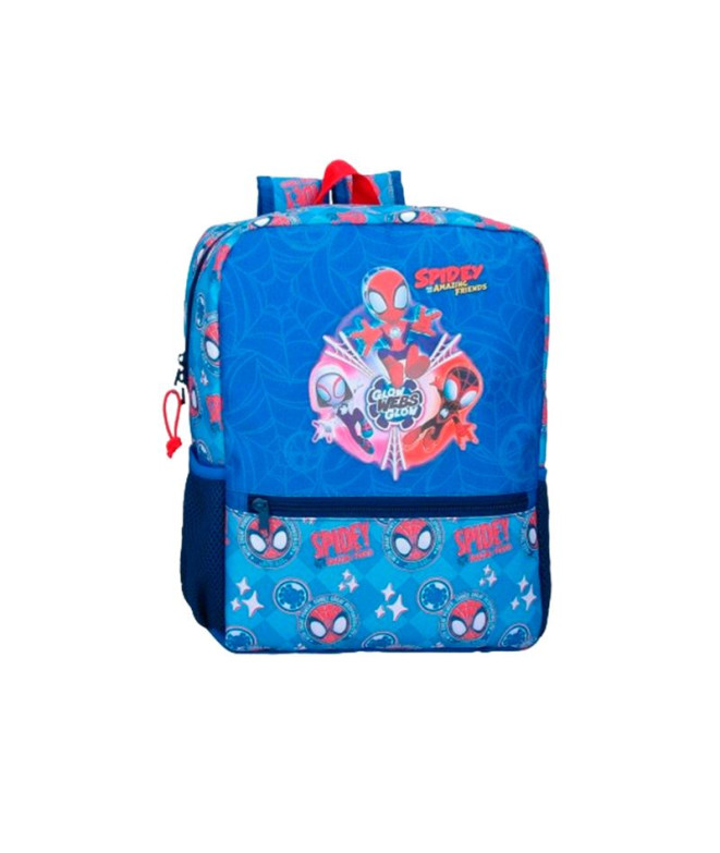 Sac à dos Marvel Adap. 33Cm. Spidey Power Of 3 Bleu