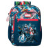 Mochila Marvel Adap. 40Cm. Marvel Legendary Avengers Azul