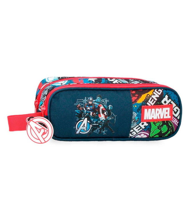 Necessaire Marvel 2C. Vingadores Azul Lendário