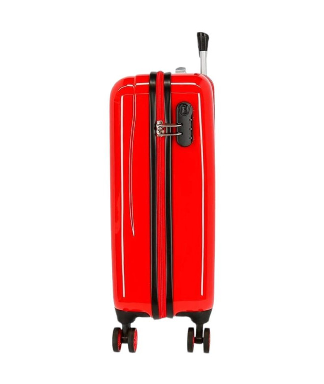 Trolley Marvel Abs 55Cm.4R.Spiderman Comic Rojo