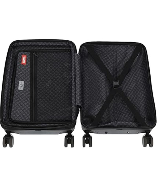 Valise Marvel Abs 55Cm.4R. Deadpool Noir Noir