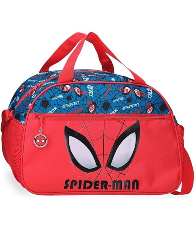 Sac Travel 40Cm.Spiderman Authentic Rouge