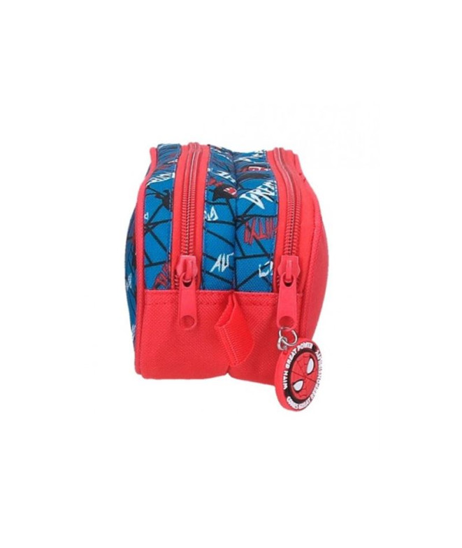 Neceser Marvel 2C.Spiderman Authentic Rojo