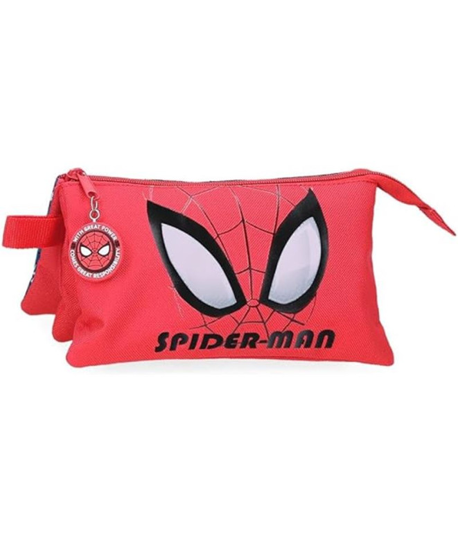 Necessaire Marvel 3C. Homem-Aranha Autêntico Vermelho