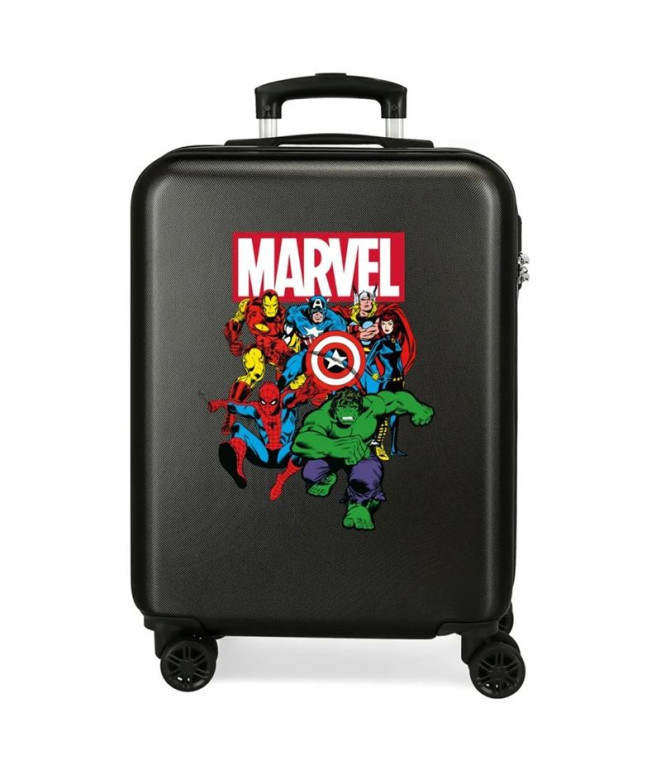 Chariot Marvel Abs 55Cm. Roues 4 Sky Avengers Noir