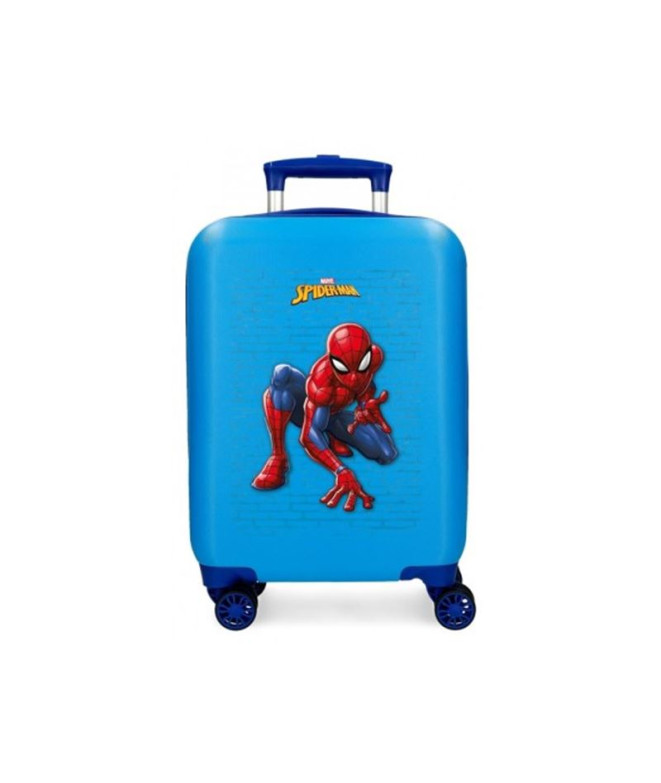 Rodas Trolley Marvel Abs 50 Cm.4 Spiderman Vigilant Azul