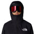 Casaco The North Face Mulher por Snow Build Up Black