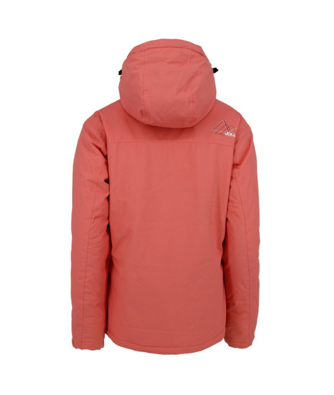 Veste Montagne Joluvi Femme de Toran Corail/Noir