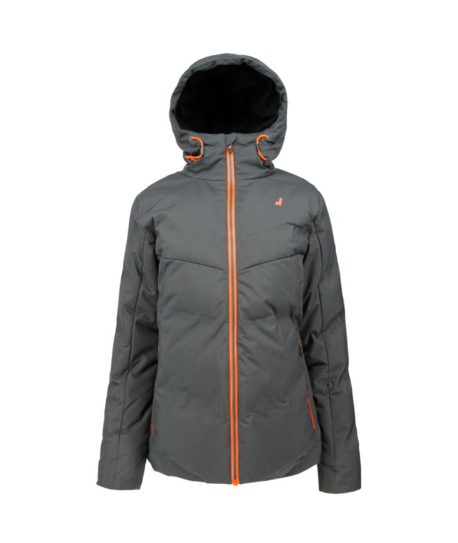 Veste Montagne Joluvi Femme de Ampezzo Anthracite/Coral Neon