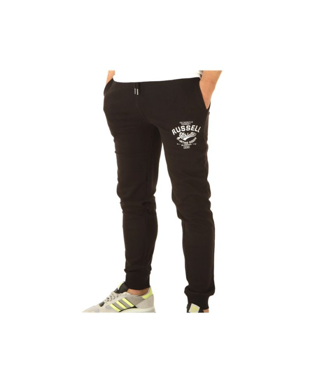 Jogger Russell Cuffed Leg Pant Hombre Negro