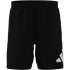 Calça adidas Homem Calções com logótipo grande Preto/branco