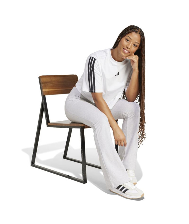 Camiseta adidas Essentials Cotton Loose 3Bandas...