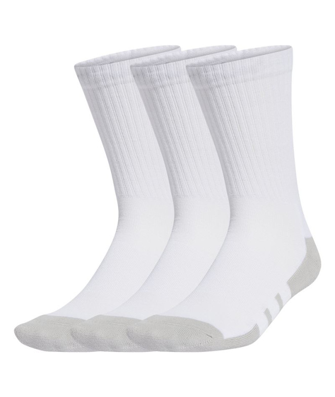 Calcetines de Fitness adidas Essentials Climacool Crew 3P Blanco