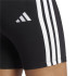 Collants adidas 3 Bandes Essentials Biker Short Femme Noir/Blanc