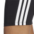 Collants adidas 3 Bandes Essentials Biker Short Femme Noir/Blanc
