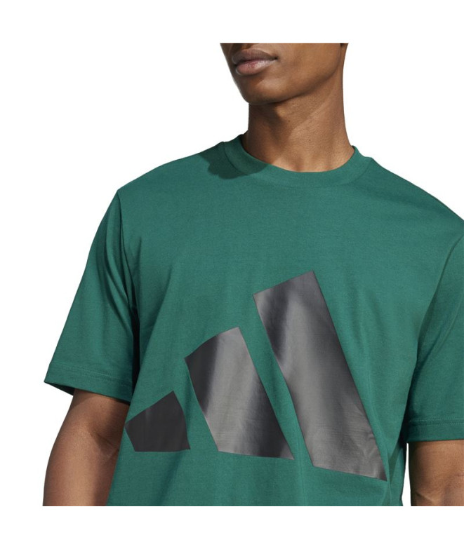 T-shirt adidas Homme Essentials Big Logo Vert...