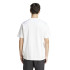 Camiseta adidas Linerar Single Hombre Blanco/Negro