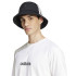 Camiseta adidas Linerar Single Hombre Blanco/Negro