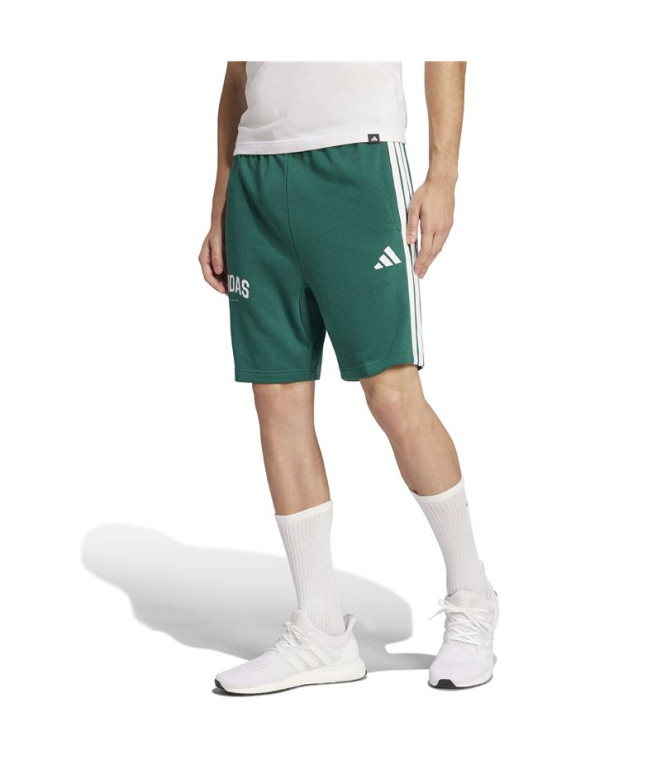Pantalons adidas Homme 3 bandes Sho Vert foncé