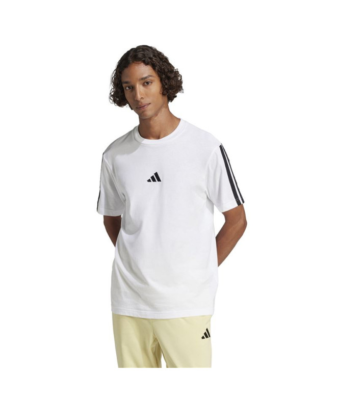 Camiseta adidas Homem 3 riscas simples...