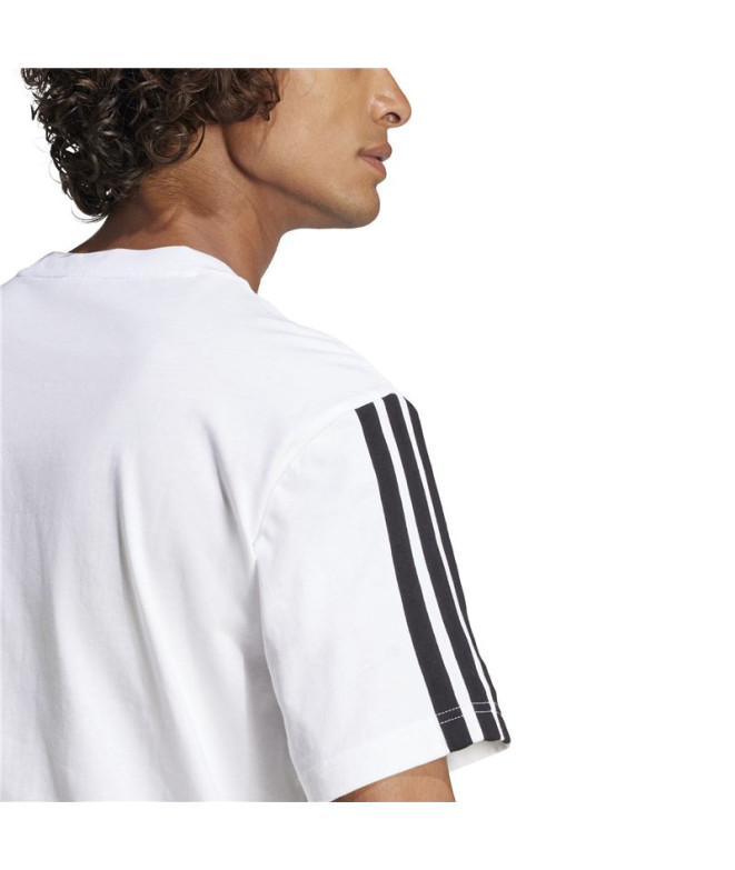 Camiseta adidas Homem 3 riscas simples...