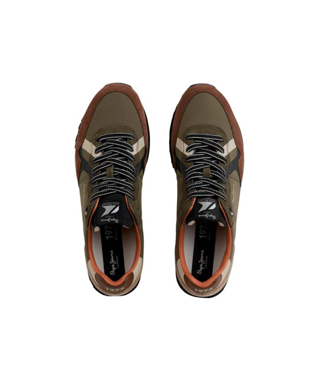 Zapatillas Pepe Jeans Brit Road Brown Hombre