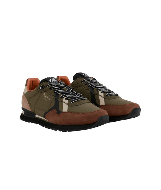 Zapatillas Pepe Jeans Brit Road Brown Hombre