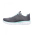 Sapatilhas Skechers Mulher Graceful-Get Connect Malha Carvão / Rebordo verde