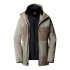 Casaco The North Face Homem snow Fourbarrel Triclimate Clay Cinzento/Preto