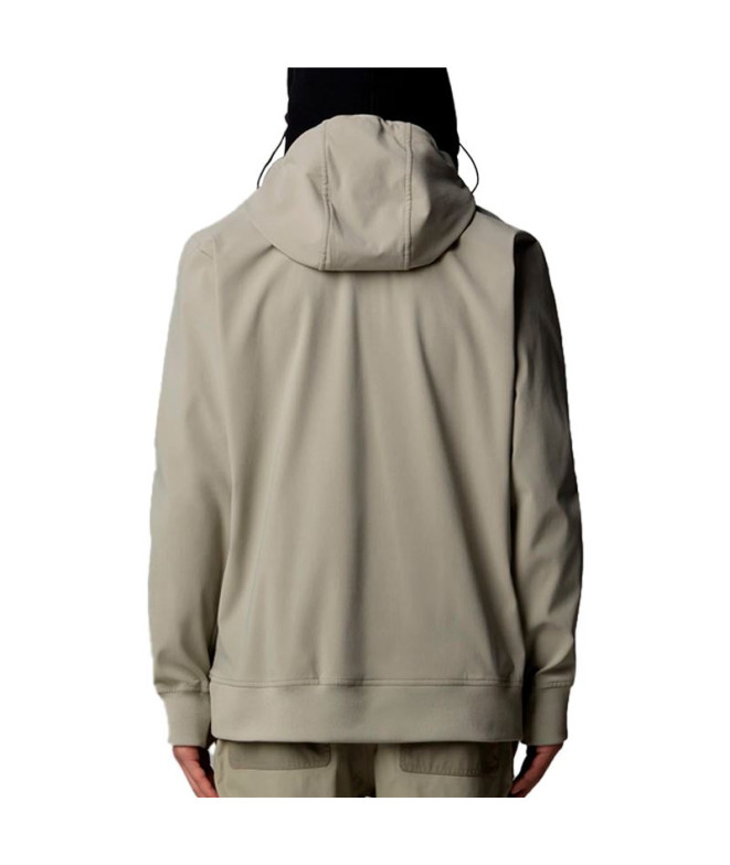 Sweat The North Face Homme by Snow Tekno Logo Gris