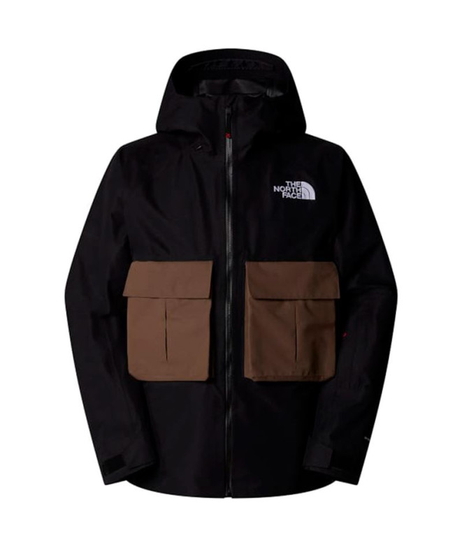 Chaqueta de Snow The North Face Dragline Hombre Black/Smokey Brown