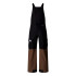 Calça The North Face Homem by Snow Dragline Bib Preto/Marrom fumado