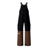 Calça The North Face Homem by Snow Dragline Bib Preto/Marrom fumado