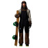Calça The North Face Homem by Snow Dragline Bib Preto/Marrom fumado