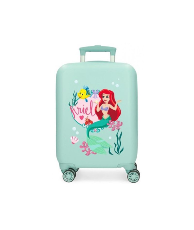 Valise Disney Abs 50 Cm 4R Célébration Princesse La petite sirène Ariel Bleu