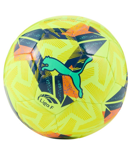 Balón de Fútbol Puma Orbita Liga F Ms Mini Infantil Fluo...