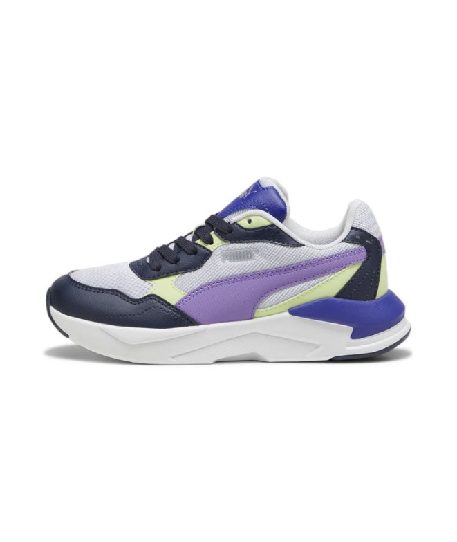 Zapatillas Casual Puma X-Ray Speed Lite Infantil Silver Mist/Lavender Alert/Club Navy