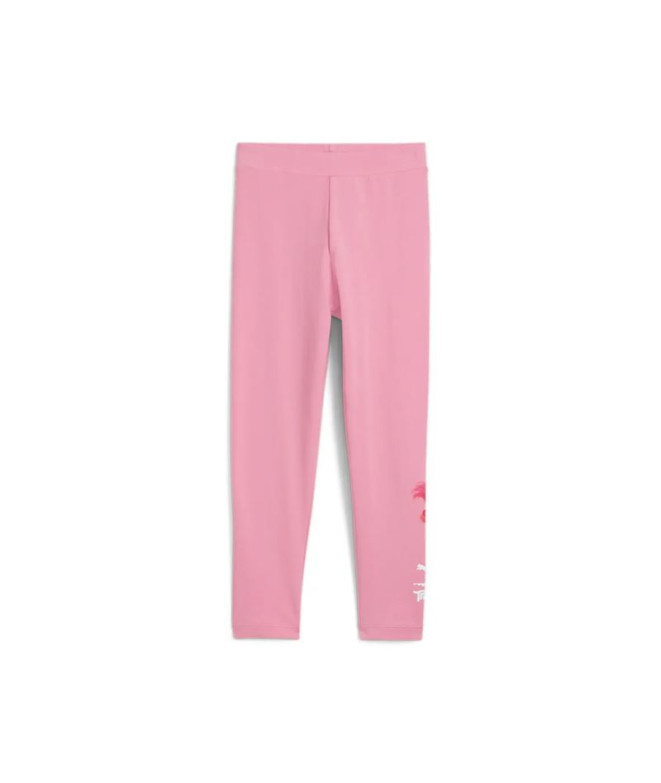 Malhas Casual Leggings Menina Puma X Trolls Cintura alta Mauved Out