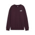 Moletom Casual Mulher Puma Ess+ Relaxed Small Logo Crew Fl Midnight Plum