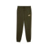Calça Casual Homem Calças de treino Puma Ess Tape Minimal Gold Fl Dark Olive