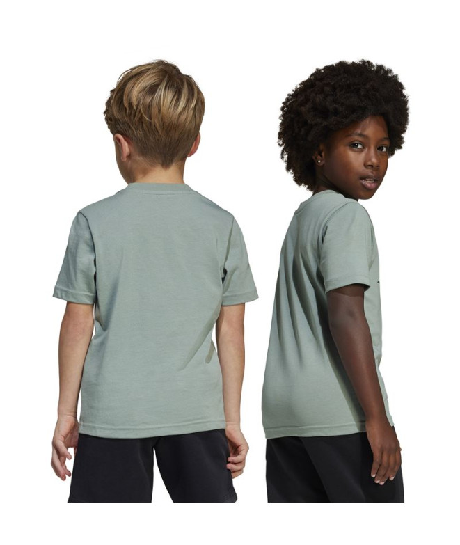Camiseta adidas Lk Adrpt Infantil Verde