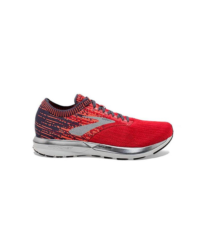 Chaussures running Brooks Homme de Ricochet Rouge/Orange