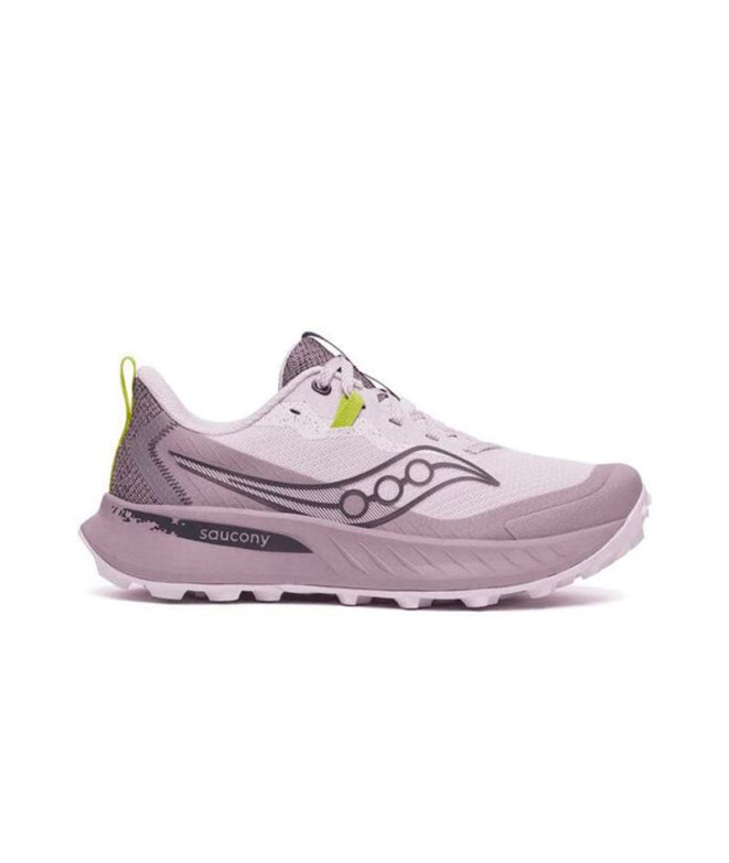 Chaussures Trail Saucony par Peregrine 15 Purple Femme