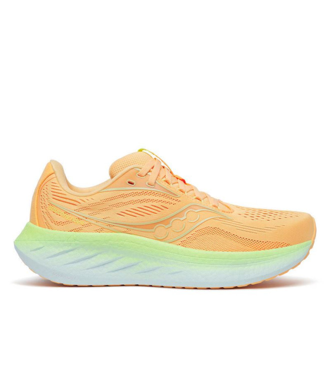 Sapatilhas Running Saucony da Ride 18 - Laranja Mulher